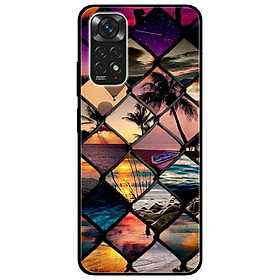 Ốp lưng dành cho Xiaomi Redmi Note 11 4G - Khung Ảnh Qua Lưới