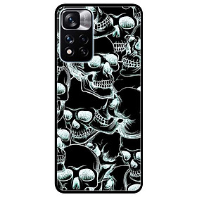 Ốp lưng dành cho Xiaomi Redmi Note 11 Pro 5G ( Bản Nội Địa ) - Lâu Trắng Đen