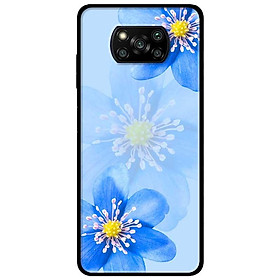 Ốp lưng dành cho Xiaomi Poco X3 mẫu Hoa Lan Xanh