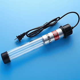 Đèn UV 20W Sterilization King Bóng Kép cao cấp, diệt tảo, diệt khuẩn cho bể cá, hồ cá, hồ thủy sinh siêu sạch ( Trắng) 