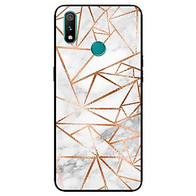 Ốp Lưng in cho Realme 3 Pro Mẫu NỀN ĐÁ HOA 10 - Hàng Chính Hãng