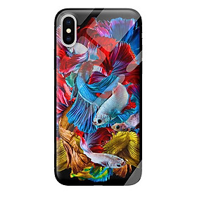 Ốp kính cường lực cho iPhone XS cá 116 - Hàng chính hãng