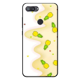 Ốp in cho Xiaomi Mi 8 Lite Họa Tiết Thơm - Hàng chính hãng