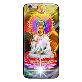 Ốp kính cường lực cho iPhone 6 Plus Phật 3 - Hàng chính hãng