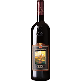 Rượu vang đỏ Ý Brunello Di Montalcino Castello Banfi 14% độ