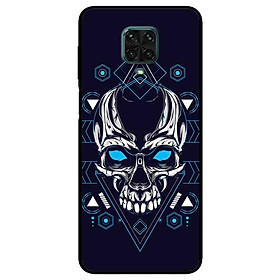 Ốp lưng dành cho Xiaomi Redmi 9s - 9 Pro - 9 Promax mẫu Đầu Lâu Mắt Xanh