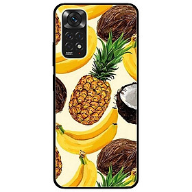 Ốp lưng dành cho Xiaomi Redmi Note 11 4G - Dừa Chuối Dứa