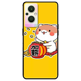 Ốp lưng dành cho Oppo A16K - Oppo A36 / A76 - Oppo Reno 7z 5G mẫu Mèo vung Tiền
