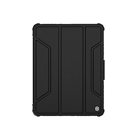 Bao da dành cho iPad iPro 11 (2021) M1 hàng chính hãng Nillkin Bumper Leather có nắp bảo vệ camera
