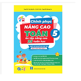 Sách - Chinh Phục Nâng Cao Toán Lớp 5 - Kết Nối Tri Thức Với Cuộc Sống - Cả năm ( 1 Cuốn )