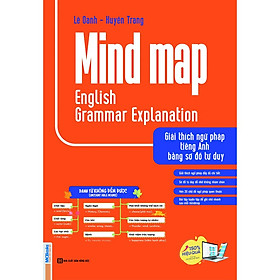 Sách - Mind Map English Grammar Explanation – Giải Thích Ngữ Pháp Tiếng Anh Bằng Sơ Đồ Tư Duy