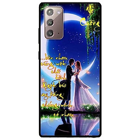 Ốp lưng dành cho Samsung Galaxy Note 20 - Note 20 Ultra - mẫu Thư Pháp Vợ Chồng Ôm Nhau - Hàng Chính Hãng