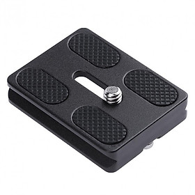 Đế kim loại gắn chân máy ảnh tripod quick plate PU-50 - Hàng nhập khẩu