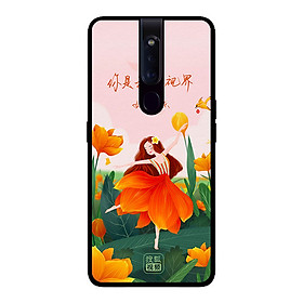 Ốp lưng dành cho điện thoại Oppo F11 Pro Cô Gái Múa Hàng chính hãng