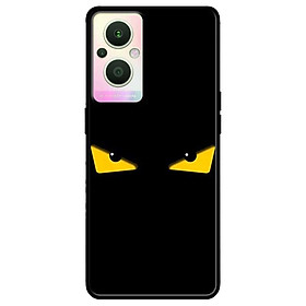 Ốp lưng dành cho Oppo A16K - Oppo A36 / A76 - Oppo Reno 7z 5G mẫu Mắt Vàng Nền Đen Giữa