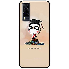 Ốp lưng dành cho Vivo Y51 (2020) / Y31 (2020) mẫu Gấu Trúc Tốt Nghiệp
