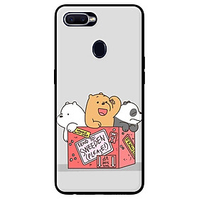 Ốp in cho Oppo A7 3 Chú Gấu 2 - Hàng chính hãng