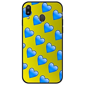 Ốp lưng cho Samsung Galaxy M30 nền trái tim 12 - Hàng chính hãng