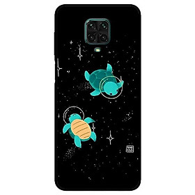 Ốp lưng dành cho Xiaomi Redmi 9s - 9 Pro - 9 Promax mẫu Hai Chú Rùa Xanh