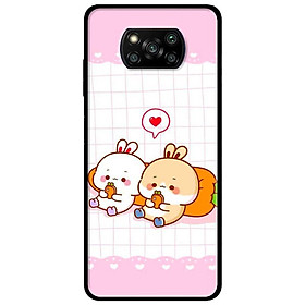 Ốp lưng dành cho Xiaomi Poco X3 mẫu Cặp Đôi Cà Rốt