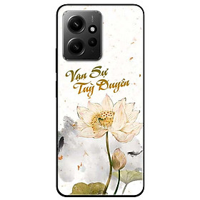 Ốp lưng cho Redmi Note 11 4G - Redmi Note 12 - Redmi Note 12 Pro - Redmi Note 12 Pro 5G - Vạn Sự Tuỳ Duyên - Hàng Chính Hãng