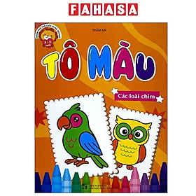 Sách - Khám Phá Thế Giới Xung Quanh - Tô Màu Các Loài Chim