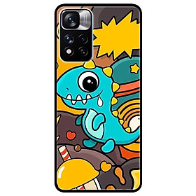 Ốp lưng dành cho Xiaomi Redmi Note 11 Pro 5G ( Bản Nội Địa ) - Khủng Long Xanh Yêu