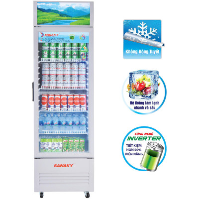 Tủ Mát Sanaky VH-308KL (240L) - Hàng Chính Hãng - Chỉ giao tại HCM