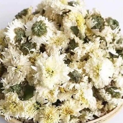 Hoa cúc khô nguyên chất Mẹ Ken 50gr tặng kèm miếng lót ly - TRÀ HOA CÚC