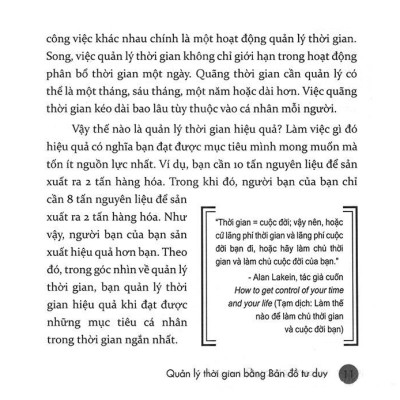 Bản Đồ Tư Duy Trong Quản Lý Thời Gian (Tái Bản)