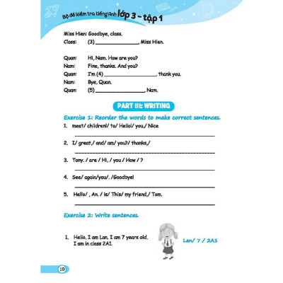 Sách - Global Success - Bộ Đề Kiểm Tra Tiếng Anh Lớp 3 - Có Đáp Án - Tập 1 - Minh Thắng