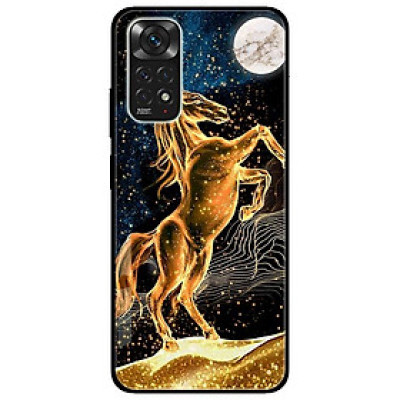 Ốp lưng dành cho Xiaomi Redmi Note 11 4G - Chú Ngựa Vàng
