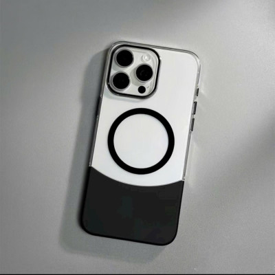 Ốp lưng siêu mỏng LIKGUS Montage ghép 2 mảnh cho iPhone 16 Pro Max , 16 Pro, 16 Plus, 16 , 15 Pro Max , 14 Pro Max , 13 Pro max,  12 Pro Max Chống ố vàng , hỗ trơ sạc không dây - Hàng chính hãng