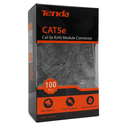 Đầu Bấm Mạng Cat.5e UTP TENDA TEH5E010-hàng chính hãng