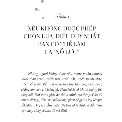Sách - Mọi Nỗ Lực Không Bao Giờ Là Muộn (Thay Đổi Bản Thân, Làm Chủ Cuộc Đời)