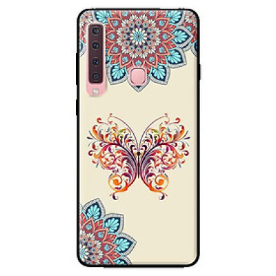 Ốp lưng in cho Samsung Galaxy A9 2018 mẫu Họa Tiết Bướm - Hàng chính hãng