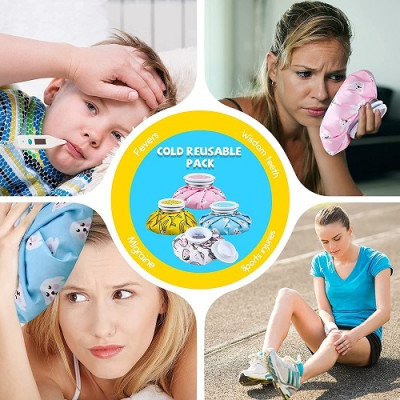 Túi Chườm Nóng Lạnh Đa Năng Giúp Giảm Đau Bụng, Hạ Sốt, Giảm Đau Nhức Sưng Tấy Do Chấn Thương PaKaSa - Hàng chính hãng