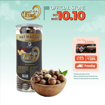 [Tặng Kèm Lưỡi Khui] Hạt Macca Úc Nứt Vỏ Nhập Khẩu - Hũ Nắp Nhôm 500g - Hạt Dinh Dưỡng Cao Cấp FAMINUTS