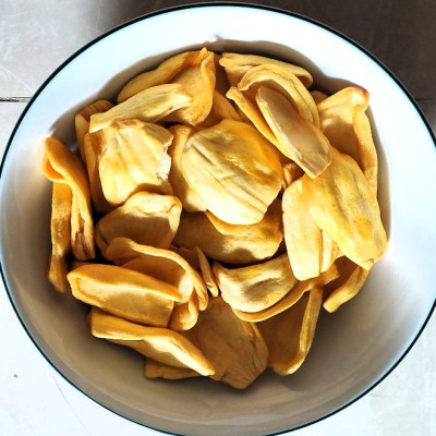 [ Combo: thùng = 10 gói x 100 grs/gói ]  05 Gói Mít Sấy và 05 Gói Trái Cây Sấy Chân Không (Mixed Fruit Chips), Giòn Xốp Tự Nhiên – BAVIFOOD, Khối Lượng: 1 kg (thùng = 10 gói x 100 grs/gói) – Premium