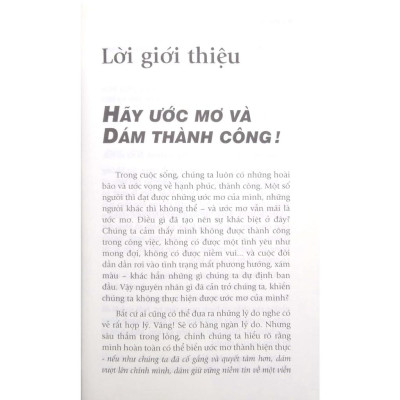 Dám Thành Công  Dare To Win  - Bản Quyền