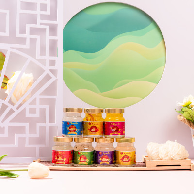 Lốc 6 Hũ Yến Sào Chưng Đủ Vị Nhân Việt 30% Yến Nguyên Chất Hũ 70ml