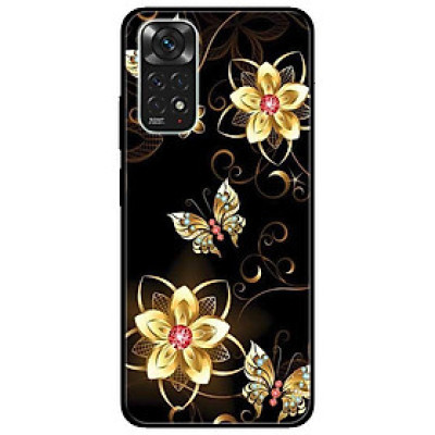 Ốp lưng dành cho Xiaomi Redmi Note 11 4G - Bướm Hoa Vàng