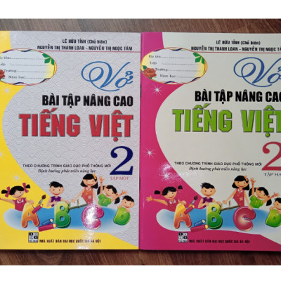 Sách - Vở bài tập nâng cao Tiếng Việt 2 Tập 1 - Định hướng phát triển năng lực