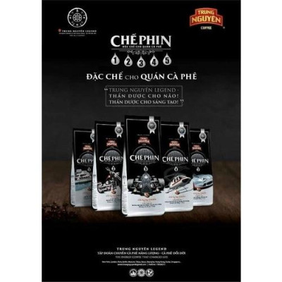 Combo 2 Bịch Cà Phê Trung Nguyên Legend Chế Phin 2 – Gói 500g – Vị Êm Cân Bằng, Hậu Dịu Nhẹ