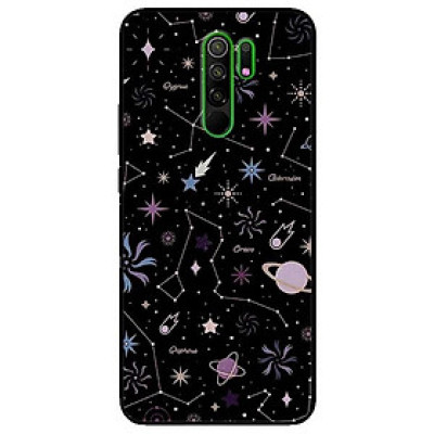 Ốp lưng dành cho Xiaomi Redmi 9 mẫu Vũ Trụ Sao Xanh