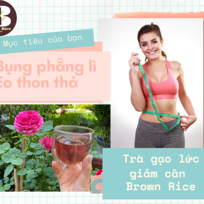 TRÀ GẠO LỨT giảm cân thanh lọc gan (800GR)