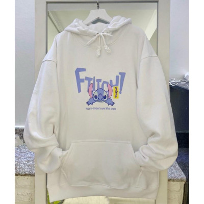 ÁO KHOÁC HOODIE FTITCH FORM RỘNG UNISEX ( ẢNH THẬT - VIDEO SẢN PHẨM )