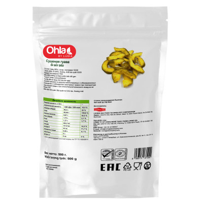 Ổi sấy dẻo Ohla - 500g