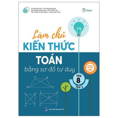 Sách - Làm Chủ Kiến Thức Toán Bằng Sơ Đồ Tư Duy Lớp 8 - Tập 2