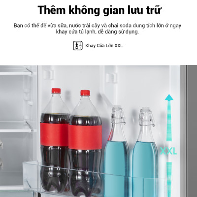 Tủ lạnh Hisense Inverter Pro 424L RT549N4EBU tiết kiệm năng lượng, bảo hành 3 năm - HÀNG CHÍNH HÃNG
